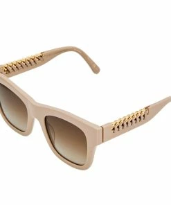 Hot Sale ๐งจ Stella McCartney Powder Pink/ Brown Gradient SC0011S Square ๐ Sunglasses For ๐ฉ Women โ 11 Hot Sale ๐งจ Stella McCartney Powder Pink/ Brown Gradient SC0011S Square ๐ Sunglasses For ๐ฉ Women โ -Stella McCartney Shop luxury women stella mccartney used accessories p590155 005