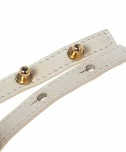 New 🥰 Stella McCartney White Faux Leather And Metal Slim Belt 65CM For 👩 Women 💯 -Stella McCartney Shop luxury women stella mccartney used accessories p595322 006