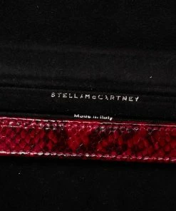 Top 10 ⌛ Stella McCartney Red Faux Python Leather Falabella IPad 2 Case Holder For 👩 Women 🌟 -Stella McCartney Shop luxury women stella mccartney used accessories p668318 009