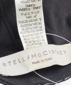 Deals ๐ Stella McCartney Black Snake Embossed Faux Leather โพ Baseball Cap For ๐ฉ Women ๐ 11 Deals ๐ Stella McCartney Black Snake Embossed Faux Leather โพ Baseball Cap For ๐ฉ Women ๐ -Stella McCartney Shop luxury women stella mccartney used accessories p669437 003