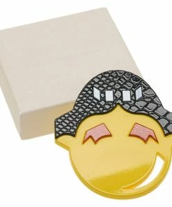 Top 10 🔔 Stella McCartney Yellow Superhero Brooch For 👩 Women 😉 -Stella McCartney Shop luxury women stella mccartney used accessories p87103 0006