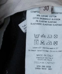 Cheapest ✔️ Stella McCartney Black Dotted 👖 Jeans M For 👩 Women 🧨 -Stella McCartney Shop luxury women stella mccartney used clothes p10463 014