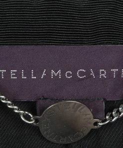 Hot Sale 🥰 Stella McCartney Navy Blue Wool Contrast Lapel Detail Blazer L For 👩 Women 🌟 -Stella McCartney Shop luxury women stella mccartney used clothes p106534 005