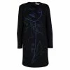 Cheap ⭐ Stella McCartney Black Wool Embroiderd Faces Long Sleeve Melton Shift 👗 Dress S For 👩 Women 🥰 -Stella McCartney Shop luxury women stella mccartney used clothes p108499 0001