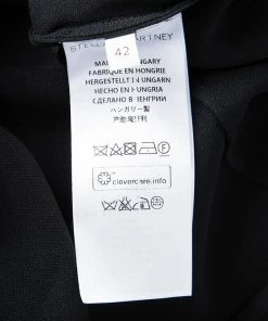 Outlet 😍 Stella McCartney Black High Neck Shift 👗 Dress M For 👩 Women 🤩 -Stella McCartney Shop luxury women stella mccartney used clothes p108606 006