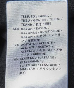 Outlet 😍 Stella McCartney Black High Neck Shift 👗 Dress M For 👩 Women 🤩 -Stella McCartney Shop luxury women stella mccartney used clothes p108606 007