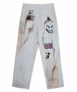 New 🔥 Stella McCartney Printed Silk Trousers S For 👩 Women 👍 -Stella McCartney Shop luxury women stella mccartney used clothes p10888 004