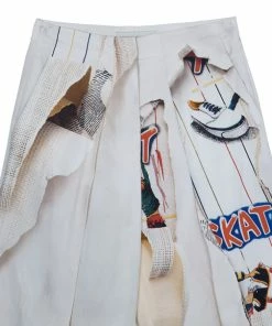 New 🔥 Stella McCartney Printed Silk Trousers S For 👩 Women 👍 -Stella McCartney Shop luxury women stella mccartney used clothes p10888 005