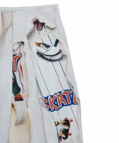 New 🔥 Stella McCartney Printed Silk Trousers S For 👩 Women 👍 -Stella McCartney Shop luxury women stella mccartney used clothes p10888 007