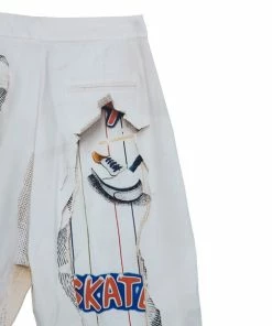 New 🔥 Stella McCartney Printed Silk Trousers S For 👩 Women 👍 -Stella McCartney Shop luxury women stella mccartney used clothes p10888 013