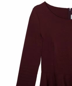 Buy 🥰 Stella McCartney Burgundy Peplum Top M For 👩 Women ❤️ -Stella McCartney Shop luxury women stella mccartney used clothes p10905 005