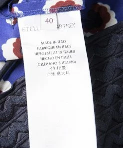 Top 10 ✨ Stella McCartney Printed Silk Plisse Bottom Asymmetric Backless 👗 Dress S For 👩 Women 🛒 -Stella McCartney Shop luxury women stella mccartney used clothes p109739 007