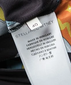 Wholesale 🎁 Stella McCartney Black Monia Superhero Print Jumpsuit S For 👩 Women ❤️ -Stella McCartney Shop luxury women stella mccartney used clothes p115361 006