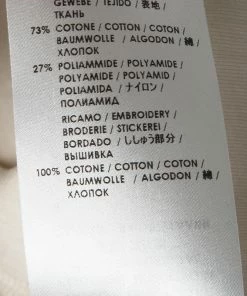 Promo 😀 Stella Mccartney Cream Jersey Floral Motif Lace Applique Detail Oversized Top S For 👩 Women 💯 -Stella McCartney Shop luxury women stella mccartney used clothes p116973 007