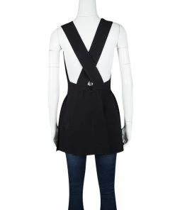 Cheap 🤩 Stella McCartney Black Crossover Backless Top S For 👩 Women ⭐ -Stella McCartney Shop luxury women stella mccartney used clothes p120043 0003