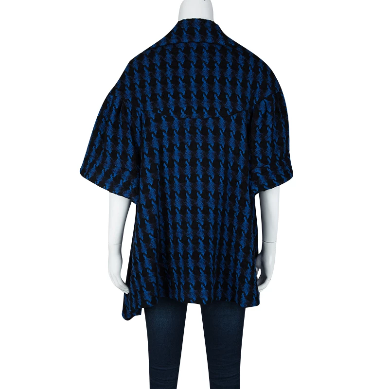 Outlet ๐ฏ Stella McCartney Blue And Black Wool Short Sleeve Jacket S For ๐ฉ Women ๐ 5 Outlet ๐ฏ Stella McCartney Blue And Black Wool Short Sleeve Jacket S For ๐ฉ Women ๐ - Image 3