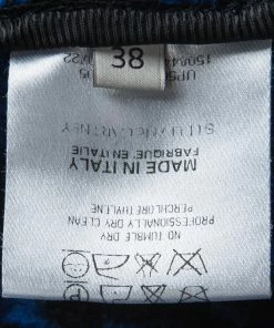 Outlet ๐ฏ Stella McCartney Blue And Black Wool Short Sleeve Jacket S For ๐ฉ Women ๐ 13 Outlet ๐ฏ Stella McCartney Blue And Black Wool Short Sleeve Jacket S For ๐ฉ Women ๐ -Stella McCartney Shop luxury women stella mccartney used clothes p120521 006