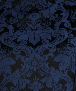 Promo 🤩 Stella McCartney Blue And Black Floral Jacquard Pleat Detail Long Sleeve 👗 Dress M For 👩 Women 🌟 -Stella McCartney Shop luxury women stella mccartney used clothes p123583 004