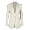 Cheapest 🔥 Stella McCartney Cream Tailored Blazer M For 👩 Women ❤️ -Stella McCartney Shop luxury women stella mccartney used clothes p123896 001