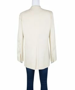 Cheapest 🔥 Stella McCartney Cream Tailored Blazer M For 👩 Women ❤️ 10 Cheapest 🔥 Stella McCartney Cream Tailored Blazer M For 👩 Women ❤️ -Stella McCartney Shop luxury women stella mccartney used clothes p123896 003