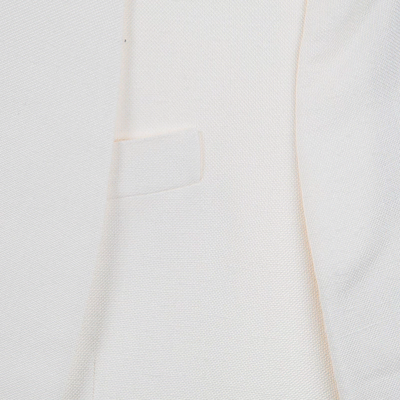 Cheapest 🔥 Stella McCartney Cream Tailored Blazer M For 👩 Women ❤️ 6 Cheapest 🔥 Stella McCartney Cream Tailored Blazer M For 👩 Women ❤️ - Image 4