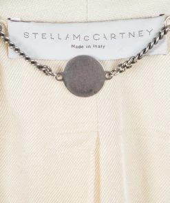 Cheapest 🔥 Stella McCartney Cream Tailored Blazer M For 👩 Women ❤️ 12 Cheapest 🔥 Stella McCartney Cream Tailored Blazer M For 👩 Women ❤️ -Stella McCartney Shop luxury women stella mccartney used clothes p123896 005