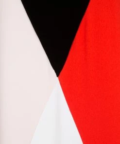 Deals 🎉 Stella McCartney Colorblock Velvet And Crepe Long Sleeve Maxi 👗 Dress M For 👩 Women 🎉 -Stella McCartney Shop luxury women stella mccartney used clothes p124623 0004