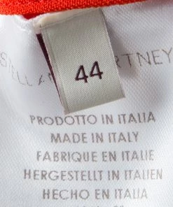 Deals 🎉 Stella McCartney Colorblock Velvet And Crepe Long Sleeve Maxi 👗 Dress M For 👩 Women 🎉 -Stella McCartney Shop luxury women stella mccartney used clothes p124623 0006