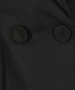 Flash Sale ⭐ Stella McCartney Black Wool Textured Lapel Collarless Blazer M For 👩 Women 😉 11 Flash Sale ⭐ Stella McCartney Black Wool Textured Lapel Collarless Blazer M For 👩 Women 😉 -Stella McCartney Shop luxury women stella mccartney used clothes p125019 0004