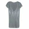 Coupon 😉 Stella McCartney Grey Jersey Textured Dot Cap Sleeve Tunic S For 👩 Women 🔥 -Stella McCartney Shop luxury women stella mccartney used clothes p126105 001