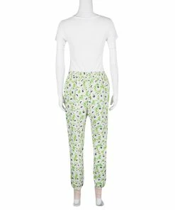 Best Pirce 🤩 Stella McCartney Mulitcolor Floral Printed Julia Jogger Pants S For 👩 Women 🛒 -Stella McCartney Shop luxury women stella mccartney used clothes p129391 0003