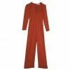 Buy 🌟 Stella McCartney Orange V-neck Jumpsuit S For 👩 Women 💯 -Stella McCartney Shop luxury women stella mccartney used clothes p12991 001