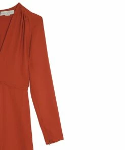 Buy 🌟 Stella McCartney Orange V-neck Jumpsuit S For 👩 Women 💯 -Stella McCartney Shop luxury women stella mccartney used clothes p12991 006