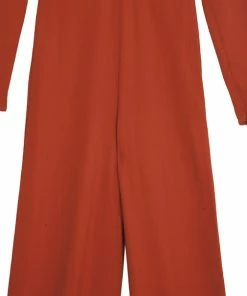 Buy 🌟 Stella McCartney Orange V-neck Jumpsuit S For 👩 Women 💯 -Stella McCartney Shop luxury women stella mccartney used clothes p12991 009