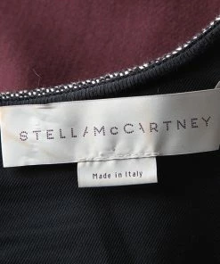 Coupon 🎁 Stella McCartney Colorblock Knit Mesh Insert Long Sleeve 👗 Dress M For 👩 Women 🧨 -Stella McCartney Shop luxury women stella mccartney used clothes p131263 0005