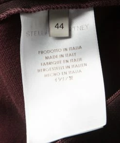 Coupon 🎁 Stella McCartney Colorblock Knit Mesh Insert Long Sleeve 👗 Dress M For 👩 Women 🧨 -Stella McCartney Shop luxury women stella mccartney used clothes p131263 0006