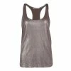 Best deal 🔥 Stella McCartney Metallic Racer Back Tank Top S For 👩 Women 👏