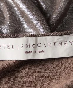 Best deal 🔥 Stella McCartney Metallic Racer Back Tank Top S For 👩 Women 👏 -Stella McCartney Shop luxury women stella mccartney used clothes p132367 005