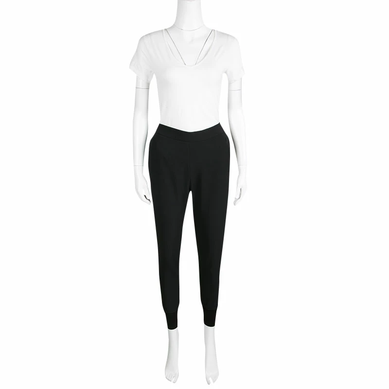Discount 🔔 Stella McCartney Black Crepe Julia Jogger Pants S For 👩 Women 💯 4 Discount 🔔 Stella McCartney Black Crepe Julia Jogger Pants S For 👩 Women 💯 - Image 2