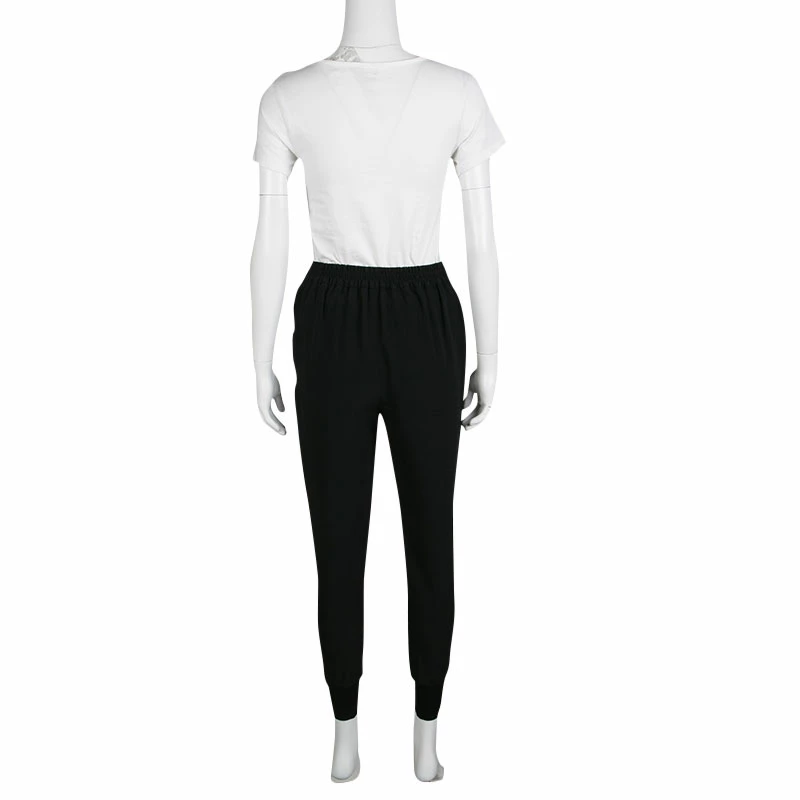 Discount 🔔 Stella McCartney Black Crepe Julia Jogger Pants S For 👩 Women 💯 5 Discount 🔔 Stella McCartney Black Crepe Julia Jogger Pants S For 👩 Women 💯 - Image 3
