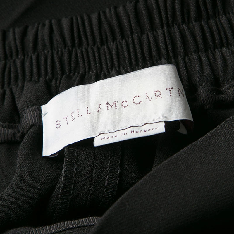 Discount 🔔 Stella McCartney Black Crepe Julia Jogger Pants S For 👩 Women 💯 7 Discount 🔔 Stella McCartney Black Crepe Julia Jogger Pants S For 👩 Women 💯 - Image 5