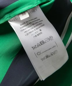 Top 10 😍 Stella McCartney Green Aurore Gingham Checked Boat Neck Romper S For 👩 Women 🤩 -Stella McCartney Shop luxury women stella mccartney used clothes p135464 0006