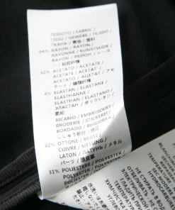 Discount 🔥 Stella McCartney Black Metal And Crystal Embellished Long Sleeve Viac Tunic L For 👩 Women ❤️ -Stella McCartney Shop luxury women stella mccartney used clothes p135605 007