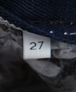 Discount ✔️ Stella McCartney Indigo Dark Wash Denim Flared High Waist Culottes M For 👩 Women 😉 -Stella McCartney Shop luxury women stella mccartney used clothes p139137 0006