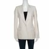 Promo 💯 Stella McCartney Beige Wool Tailored Blazer S For 👩 Women 🛒 -Stella McCartney Shop luxury women stella mccartney used clothes p150753 0001