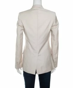 Promo 💯 Stella McCartney Beige Wool Tailored Blazer S For 👩 Women 🛒 -Stella McCartney Shop luxury women stella mccartney used clothes p150753 0003