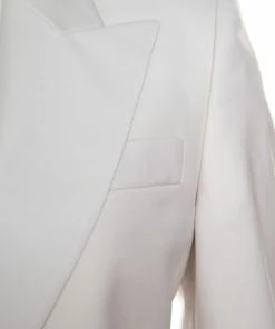 Promo 💯 Stella McCartney Beige Wool Tailored Blazer S For 👩 Women 🛒 -Stella McCartney Shop luxury women stella mccartney used clothes p150753 0004