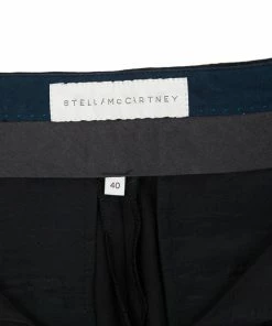 Wholesale 🛒 Stella McCartney Black Panel Trousers S For 👩 Women 🎉 -Stella McCartney Shop luxury women stella mccartney used clothes p15243 005