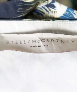 Promo ✔️ Stella McCartney Multicolor Hawaiian Print Stretch Cotton Buttoned Back Detail Top M For 👩 Women 🔥 -Stella McCartney Shop luxury women stella mccartney used clothes p152903 0005