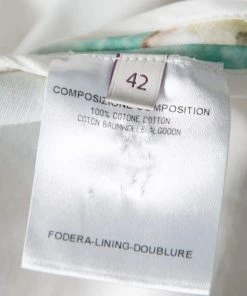 Promo ✔️ Stella McCartney Multicolor Hawaiian Print Stretch Cotton Buttoned Back Detail Top M For 👩 Women 🔥 -Stella McCartney Shop luxury women stella mccartney used clothes p152903 0006